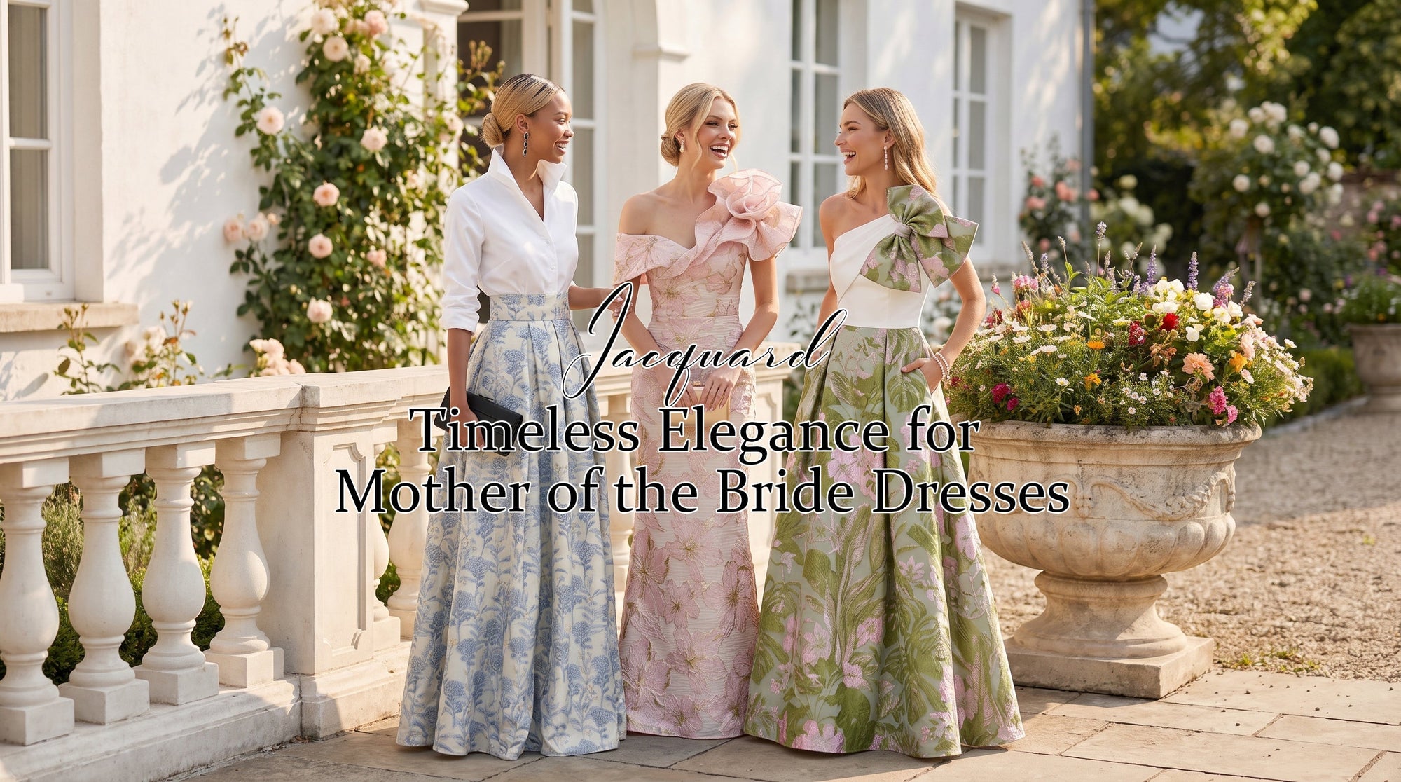 Jacquard: Timeless Elegance for Mother of the Bride Dresses