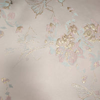 Jacquard Sheath/Column Strapless Floor-Length Evening Dresses with Corset Bodice, Bow & Sweep Train