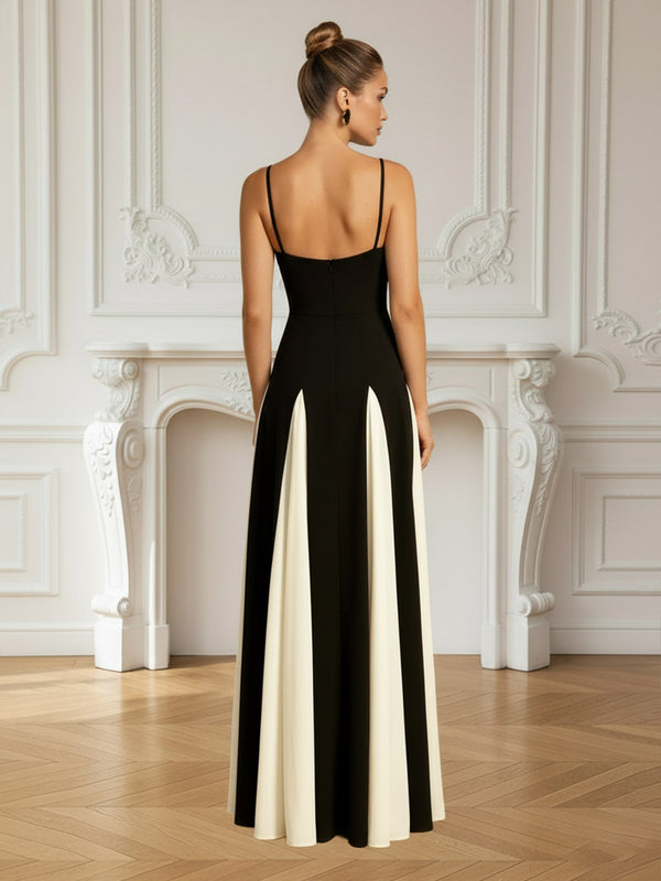 Elegant A-Line/Princess Spahetti Strap Prom Dresses Women Formal Gowns