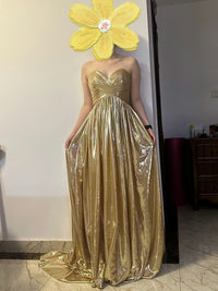 A-Line/Princess Strapless Ruched Taffeta Floor-Length Prom Dresses for Teens