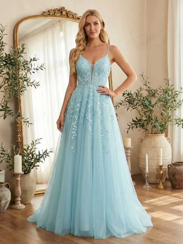 V-Neck Prom Dresses - Elongating Neckline Shirees V-Neck Prom Dresses - Elongating Neckline Shirees