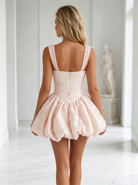 Jacquard A-Line/Princess Sweetheart Short Homecoming Dresses with Pearls