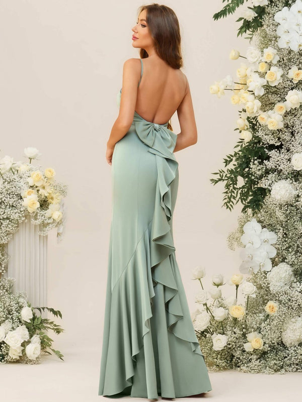 sachin and babi light blue dress Trumpet/Mermaid Sweetheart Sleeveless Asymmetrical Bridesmaid Dresses –  mollyevers.co.uk