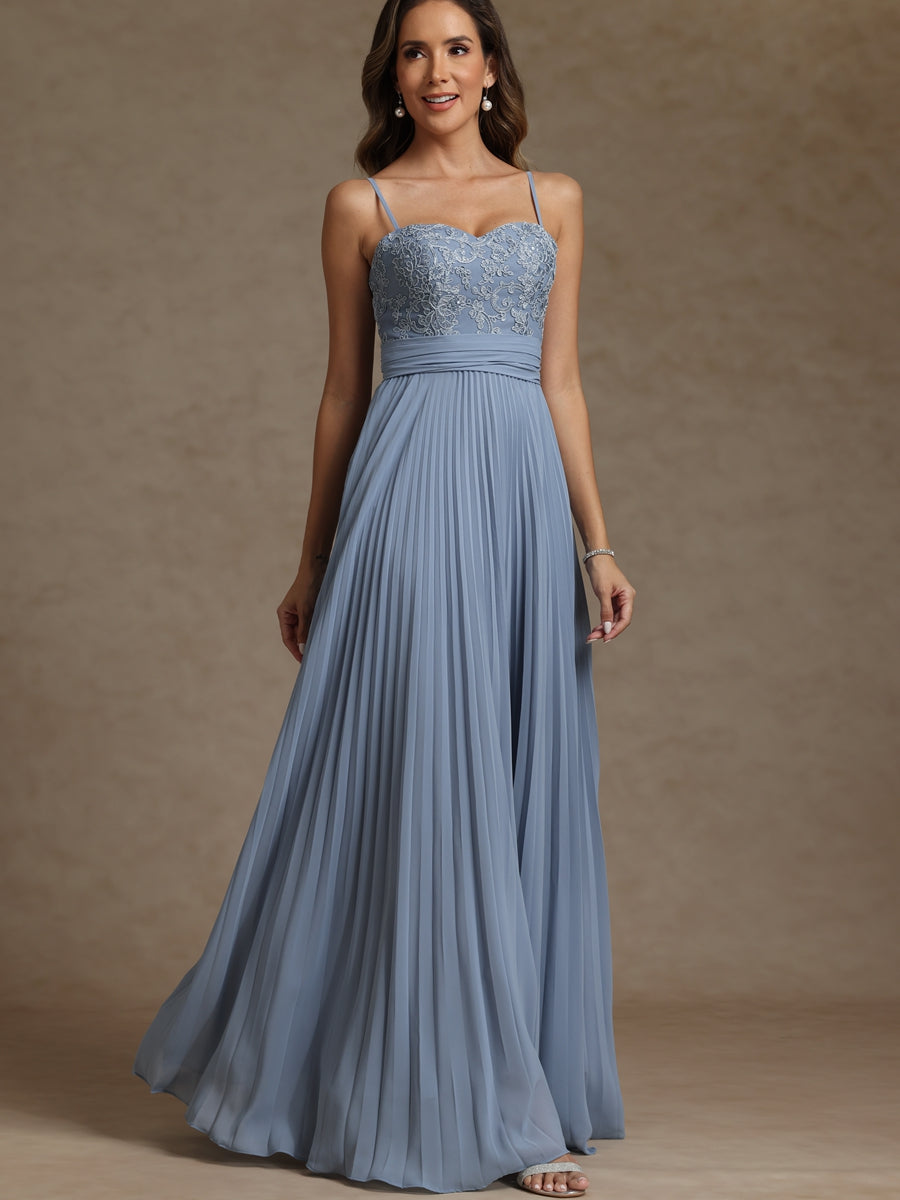 A-Line/Princess Sweetheart Two-Piece Lace Appliques Floor-Length Mother of the Bride Dresses with Jacket