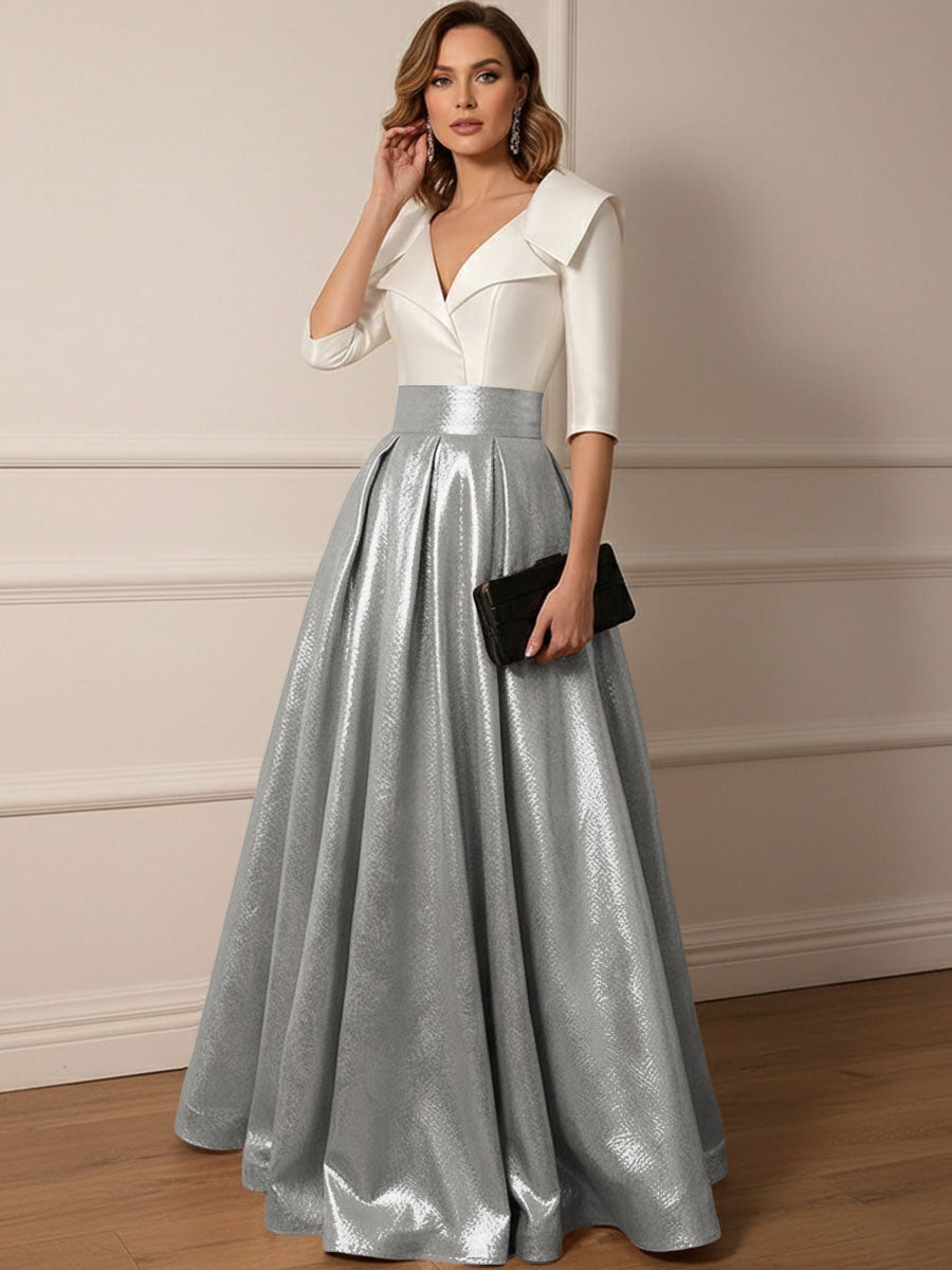 shawl collar dresses cocktail dress Jovani 07037 - Shawl Collar Sheath Evening Dress 4 / Black*
