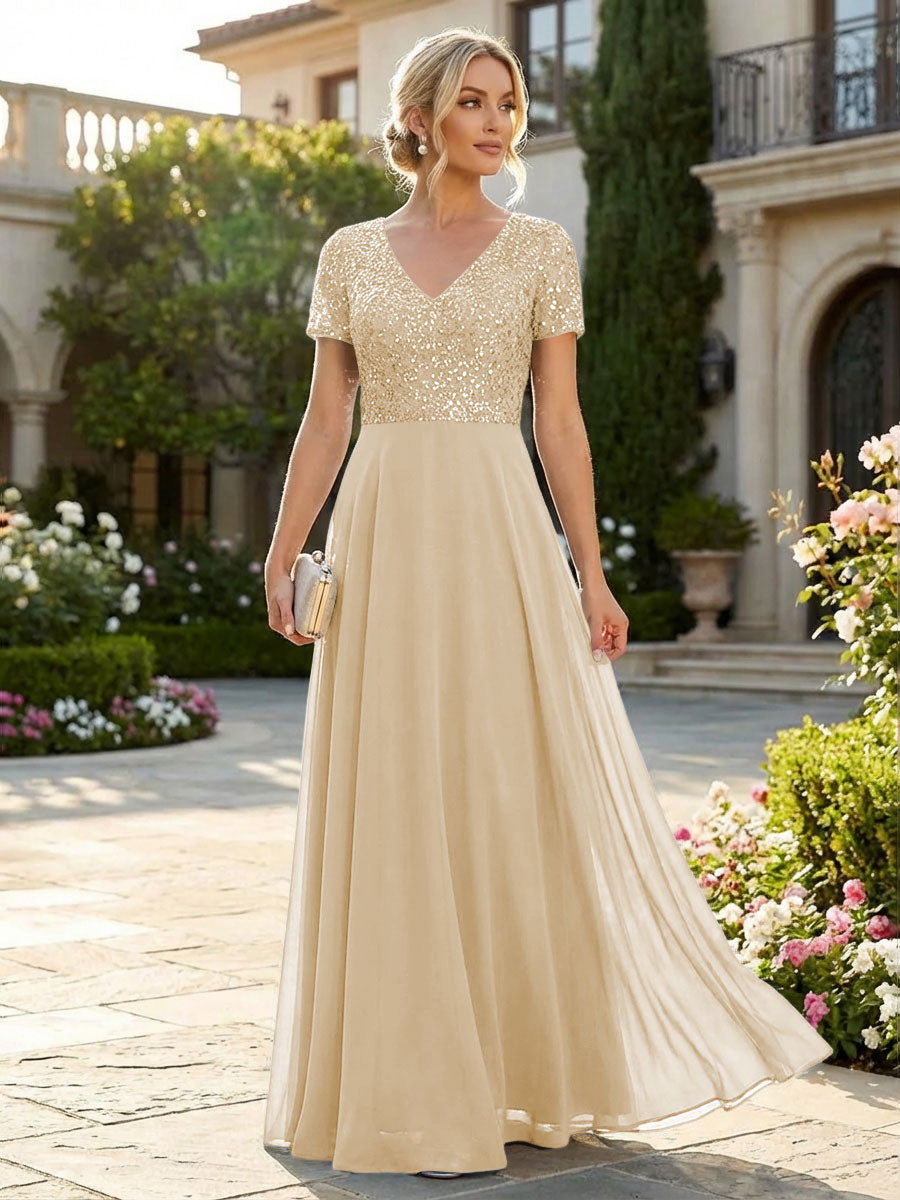 gold mother of the bride dresses short Nox Anabel MF104 Short Mother of the Bride Plus Size Dress