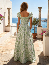 Jacquard A-Line/Princess Sweetheart Maxi Formal Dresses for Women