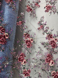 Tulle A-Line/Princess Strapless Tea-Length Cocktail Dresses with Floral Embroidery