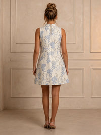 Jacquard A-Line/Princess V-Neck Short Cocktail Dresses for Women