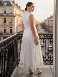Sequin A-Line/Princess V-Neck Tea-Length Cocktail Dresses with Belt