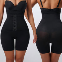 High Waist Shapewear Shorts: Waist Trainer, Tummy Control & Butt Lifter