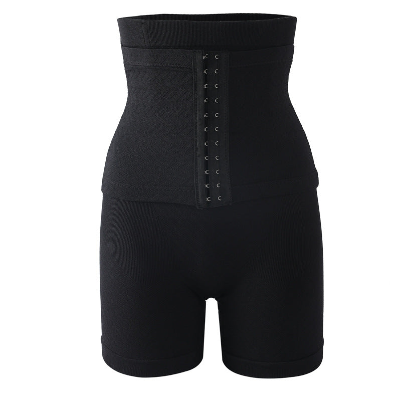High Waist Shapewear Shorts: Waist Trainer, Tummy Control & Butt Lifter