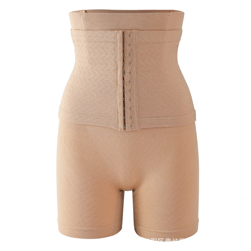 High Waist Shapewear Shorts: Waist Trainer, Tummy Control & Butt Lifter