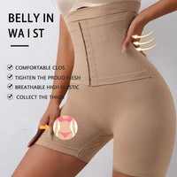 High Waist Shapewear Shorts: Waist Trainer, Tummy Control & Butt Lifter