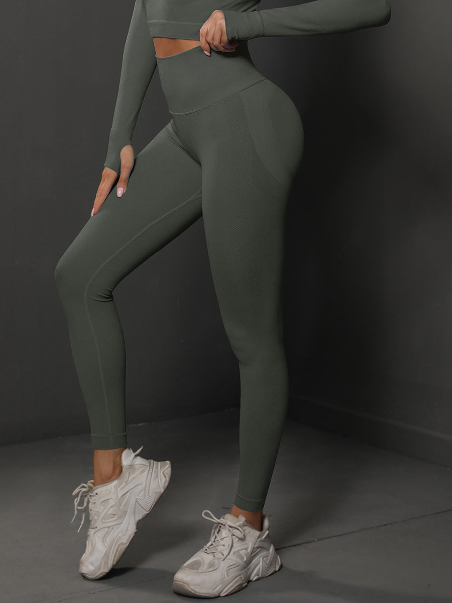 High Stretch Shaping High Waist Slim Long Yoga Leggings