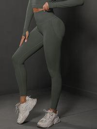 High Stretch Shaping High Waist Slim Long Yoga Leggings
