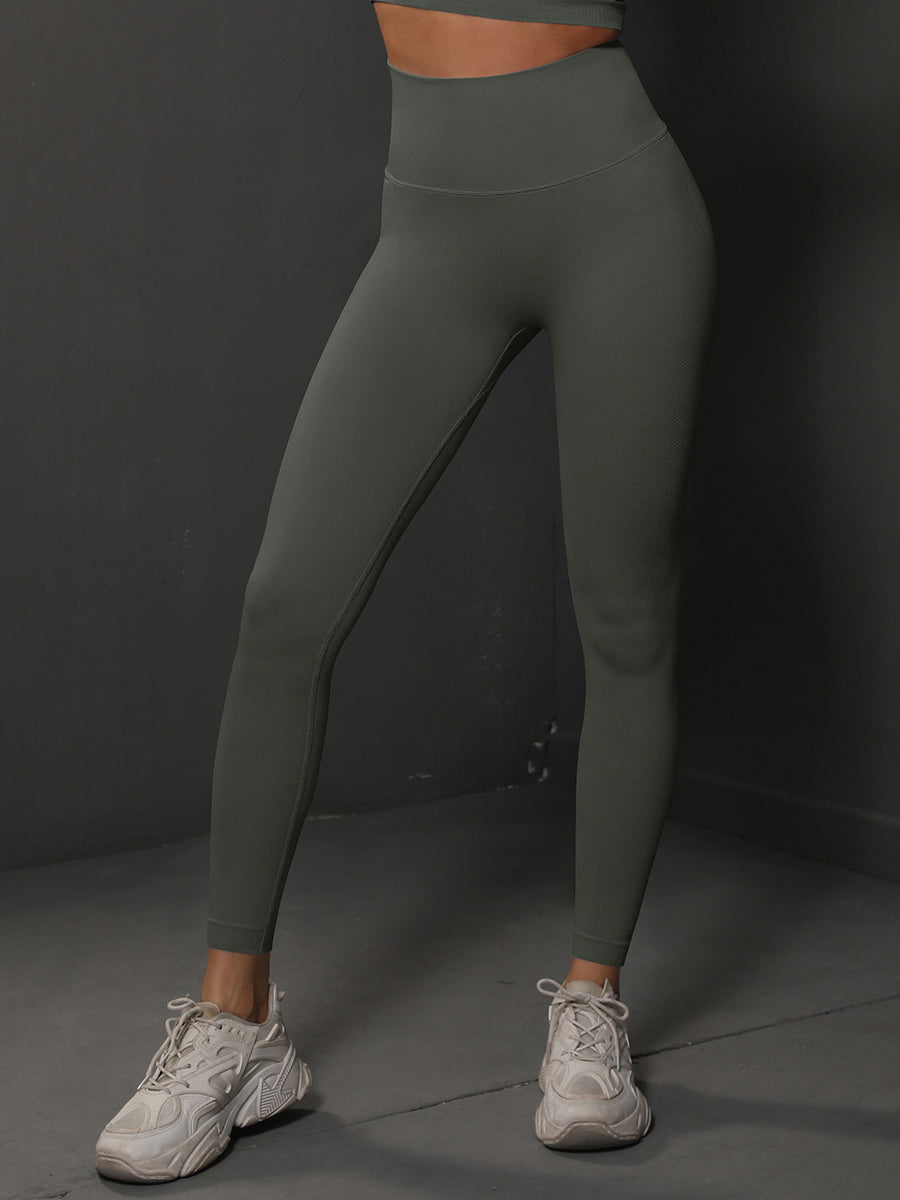High Stretch Shaping High Waist Slim Long Yoga Leggings