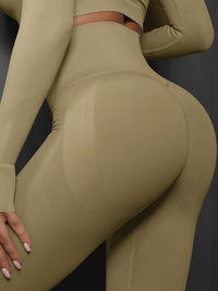 High Stretch Shaping High Waist Slim Long Yoga Leggings
