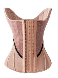 Hook-and-Eye Waist Trainer Corset Slimming Shapewear