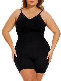 Adjustable Strap Tummy Control Plus Size Seamless Shapewear