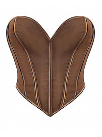 Sweetheart Corset Top Structured Waist Shapewear