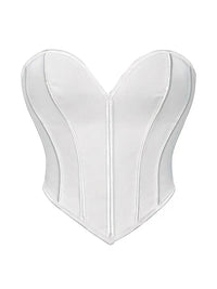 Sweetheart Corset Top Structured Waist Shapewear