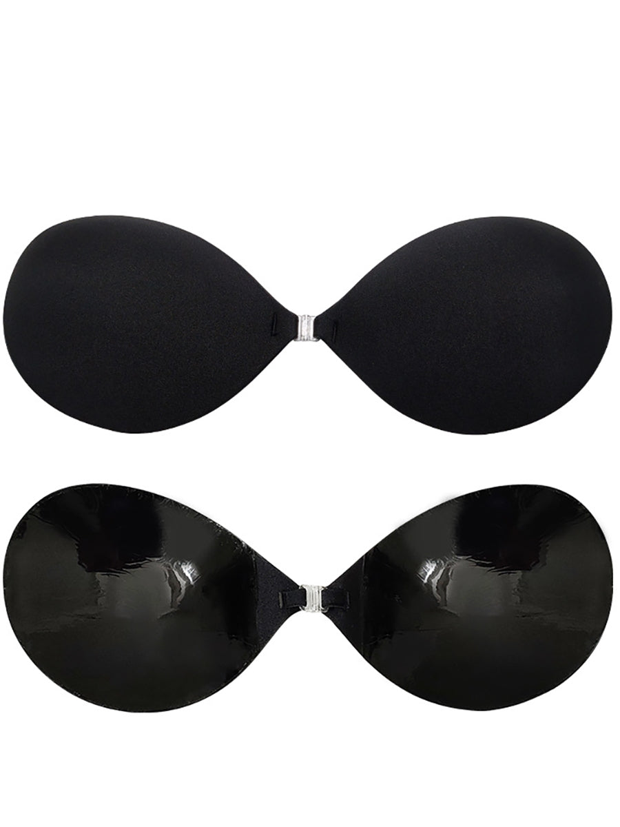 Strapless Self-Adhesive V Neck Push Up Bra