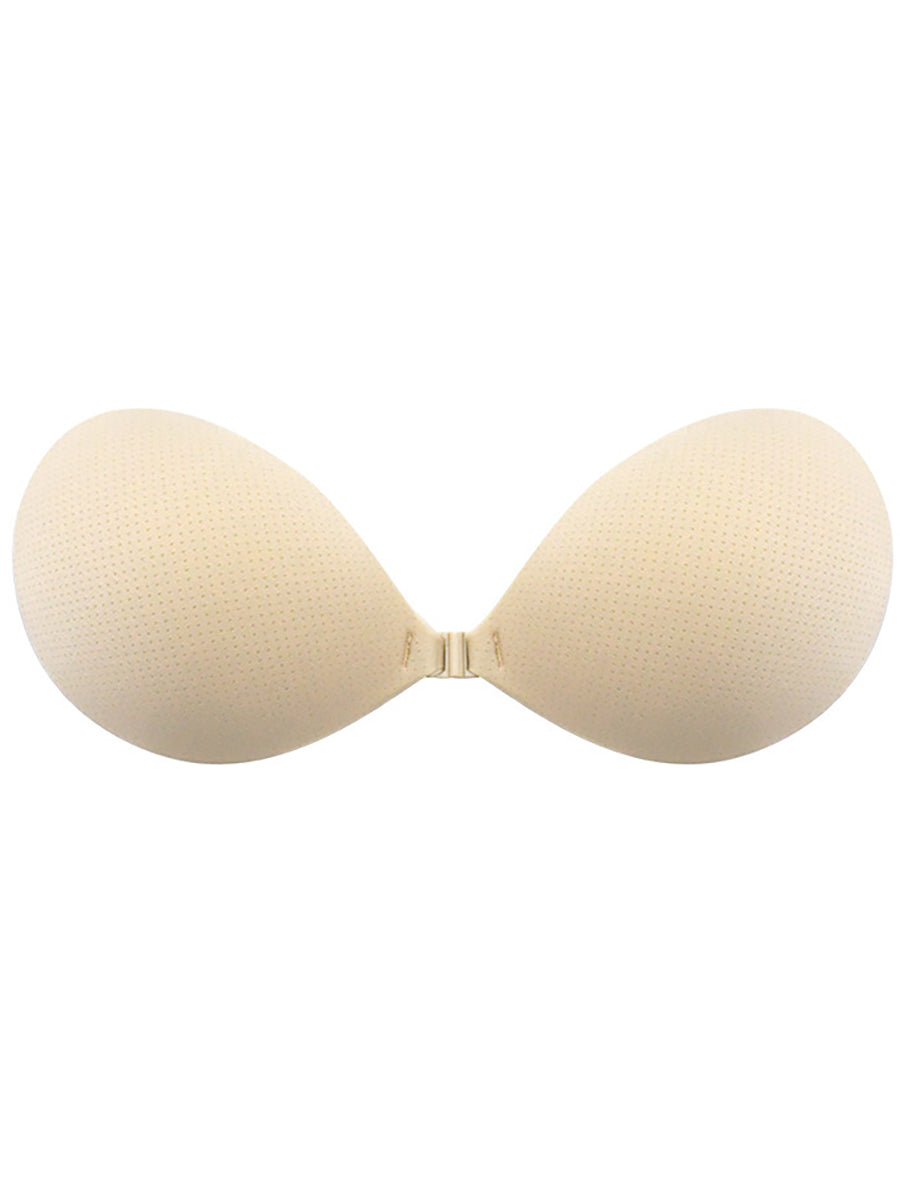 Strapless Self-Adhesive V Neck Push Up Bra