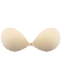 Strapless Self-Adhesive V Neck Push Up Bra