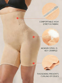 Tummy Control High-Waisted Shapewear Shorts