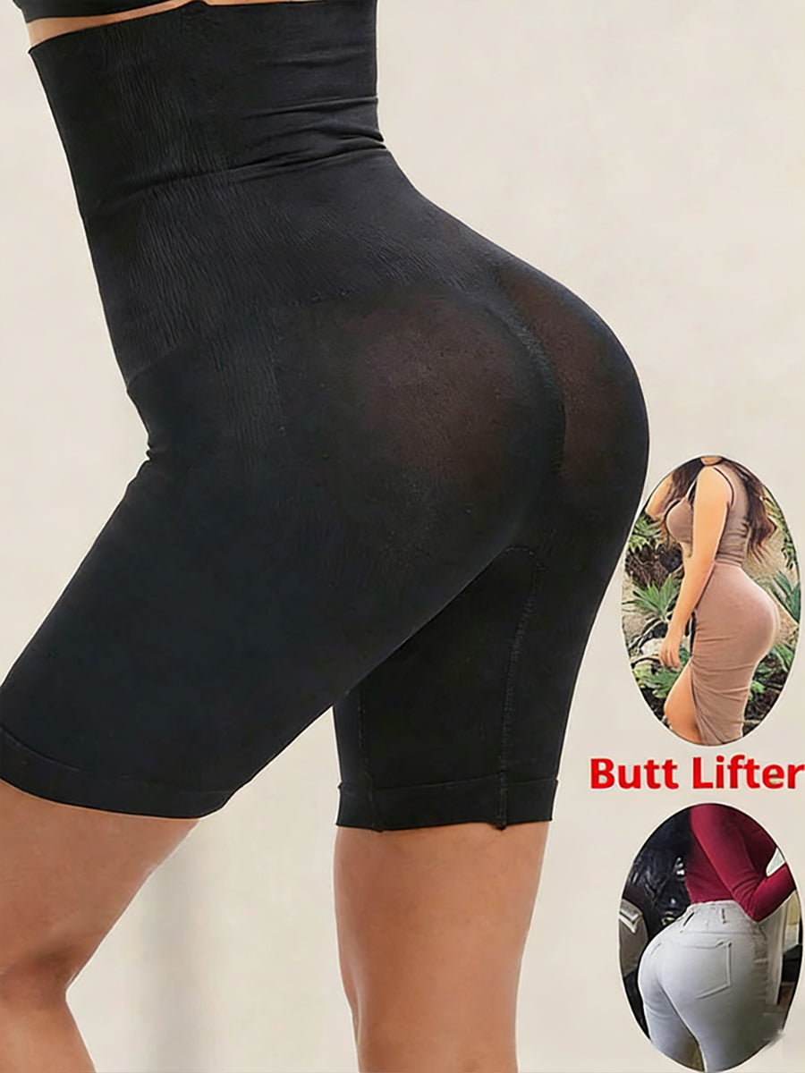 Tummy Control High-Waisted Shapewear Shorts