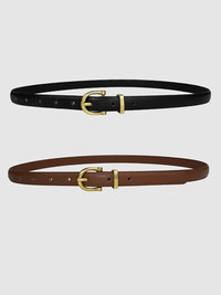 Women's PU Simple Retro Belt for Daily Wear