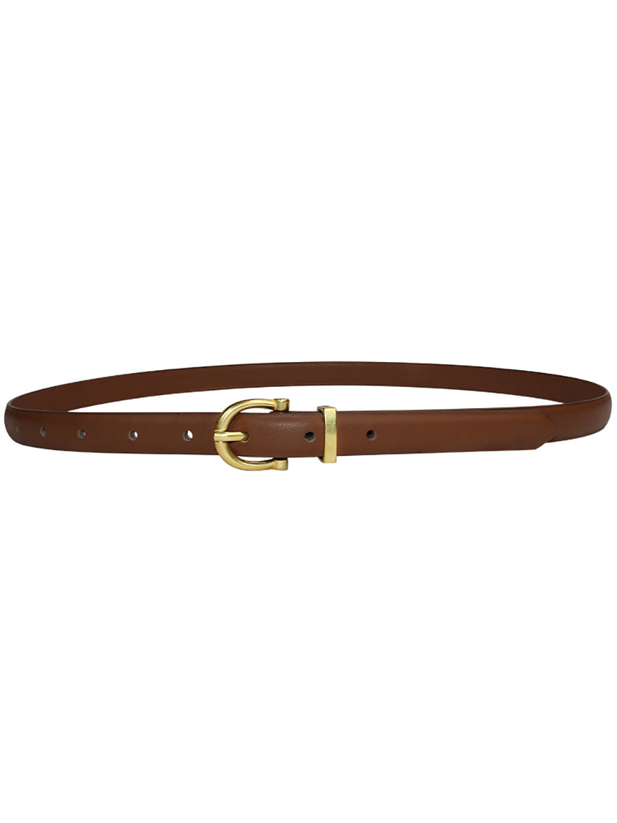 Women's PU Simple Retro Belt for Daily Wear