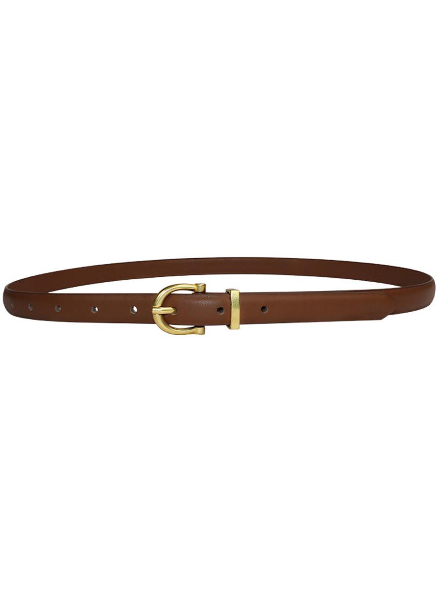 Women's PU Simple Retro Belt for Daily Wear