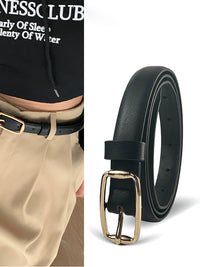 Women's PU Simple Retro Belt for Daily Wear