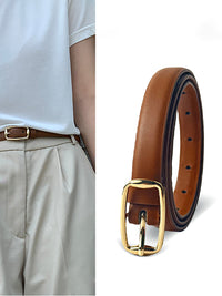 Women's PU Simple Retro Belt for Daily Wear