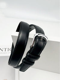 Leather Pin Buckle Classical Belt for Women