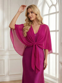 Chiffon Elegant Cape for Women