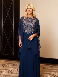 Women's Chiffon Simple Party Wrap Cape