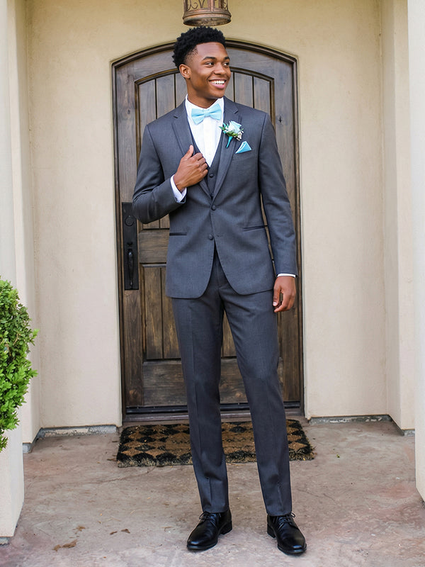 Men's 3 Pieces Single Breasted Two-Buttons Notched Lapel Prom Suits