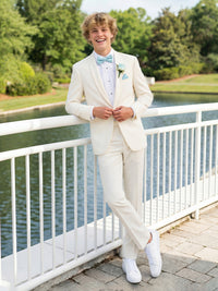 Men's Solid Colored 2 Pieces Single Breasted One Button Shawl Lapel Party Prom Suits