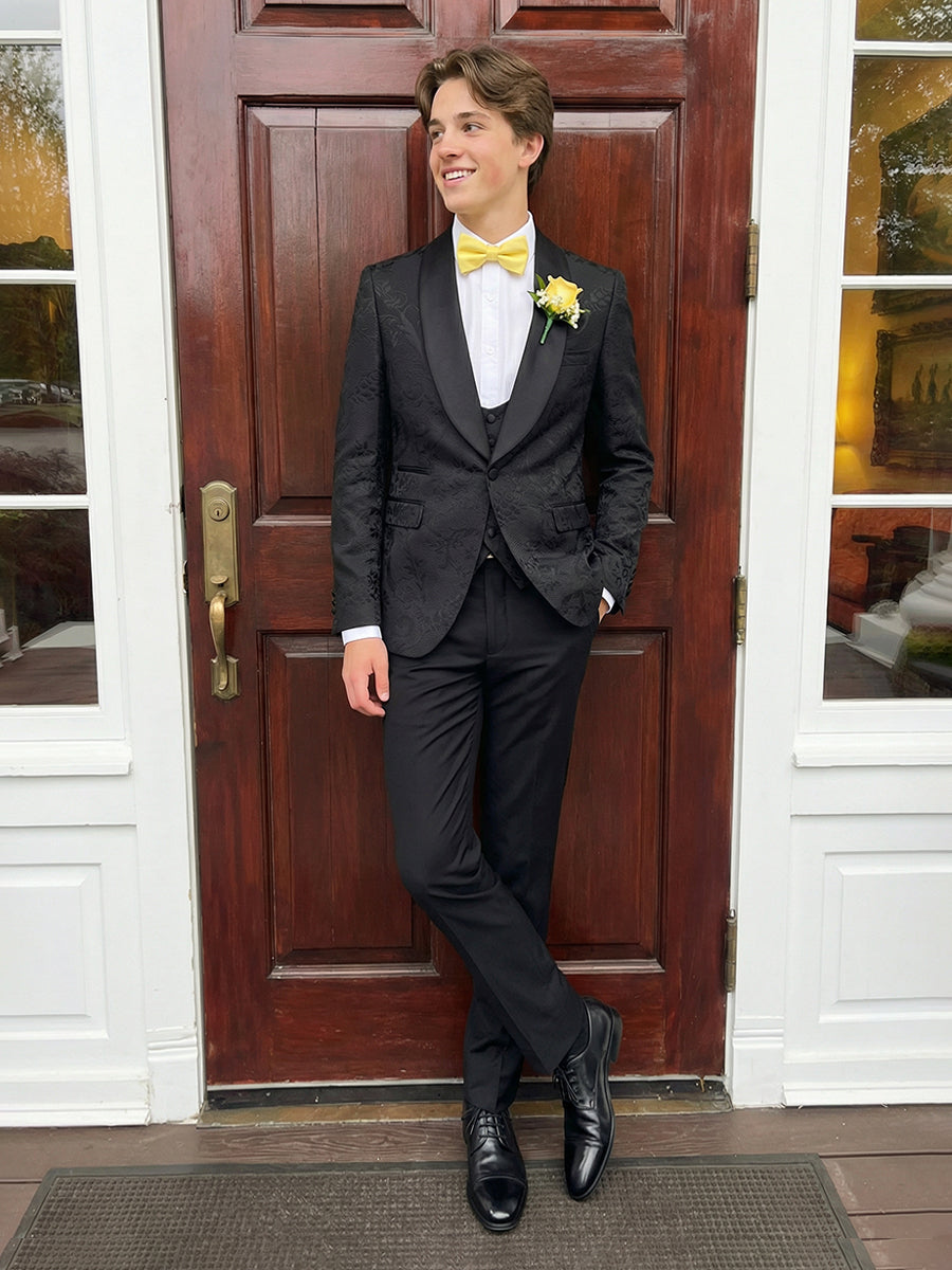 Men's Chic Single Breasted One-Button 3 Pieces Shawl Lapel Wedding Prom Suits
