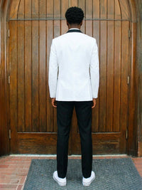 Men's Chic Single Breasted One-Button Shawl Lapel 3 Pieces Wedding Prom Suits
