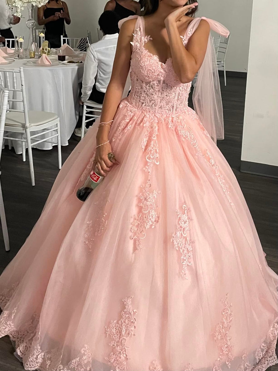 Ball Gowns Empire Waist Corset Princess Quinceanera Dress for 15th Birthday Photoshoot