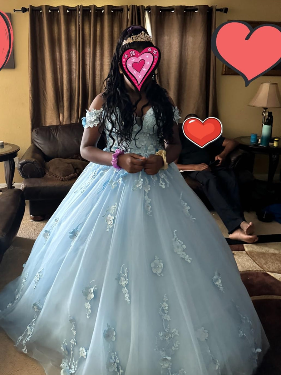 Ball Gowns Rhinestone Corset Princess Empire Waist Quinceanera Dress for 15th Birthday