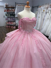 Ball Gowns Princess Quinceanera Dress for 15th Birthday Empire Waist Photoshoot