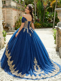 Ball Gowns Tulles Glitter Quinceanera Dress Photoshoot for Princess Sweet 15