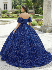 Sparkly Glitter Quinceanera Dress Ball Gowns for Photoshoot for Princess Sweet 15