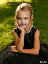 Elegant Flower Girl Dress Sleeveless A Line Formal Gown with Pearl Accents and Bow Detail for Weddings Parties Pageants and Special Occasions