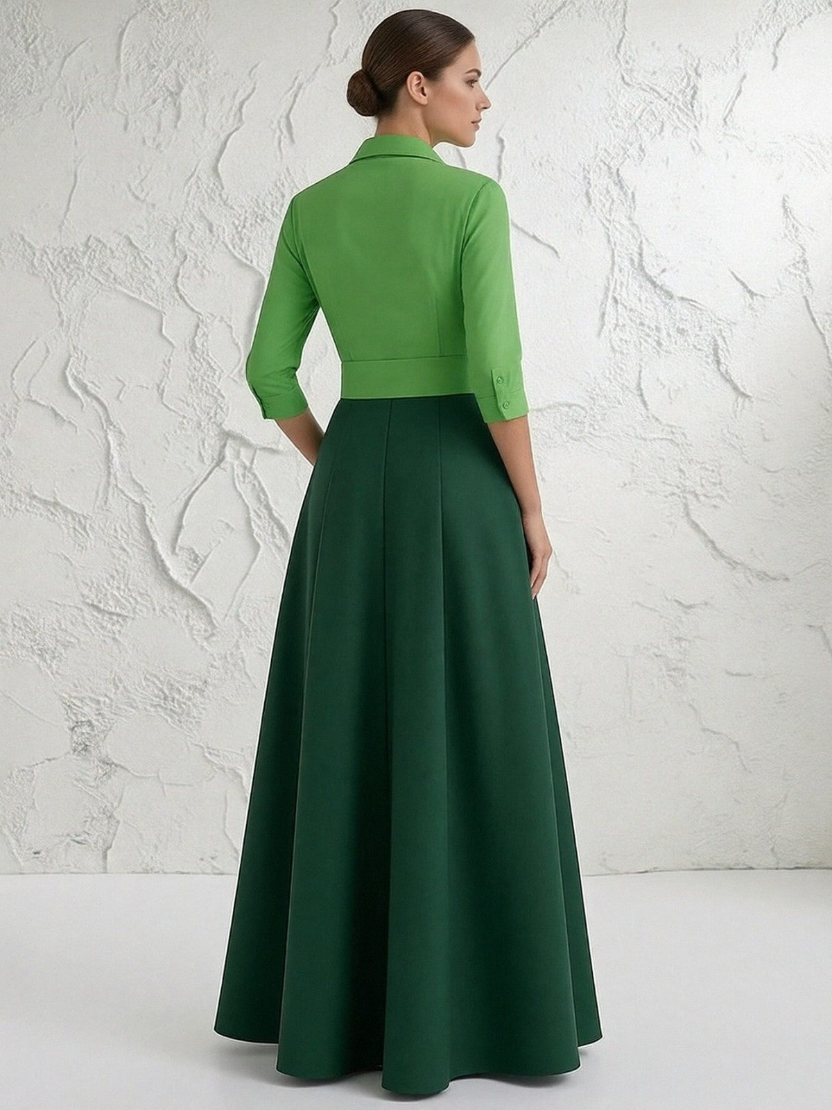 Chiffon V Neck A Line Bow Mother of the Bride Dresses